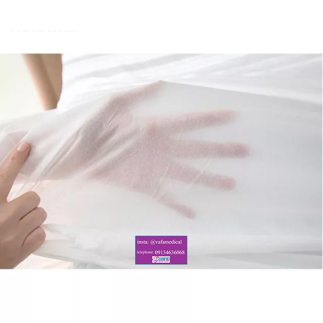 ملحفه يکبار مصرف Disposable bed sheet