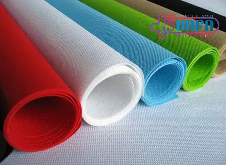 هفت رنگ پرفروش پارچه اسپان باند + قیمت عمده