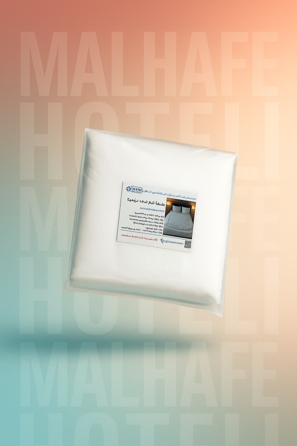 پک اقتصادی ملحفه یکبار مصرف با روبالشی برای مراکز اقامتی